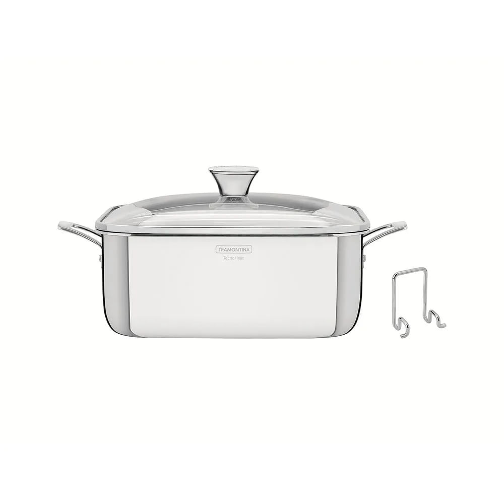 Cacerola Cuadrada Tramontina Grano 22x22 cm 4 Lt