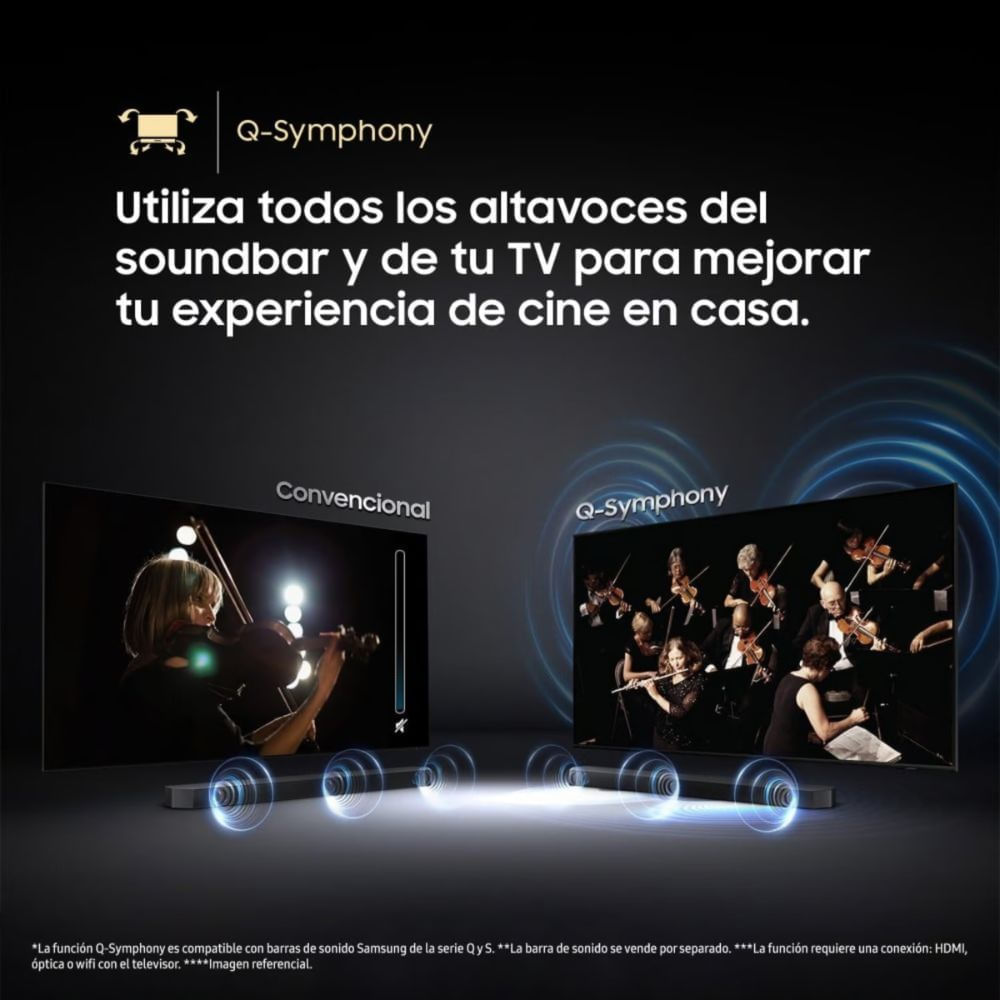 Televisor Samsung LED 65 Crystal UHD 4K 65DU7000 Tizen OS Smart TV