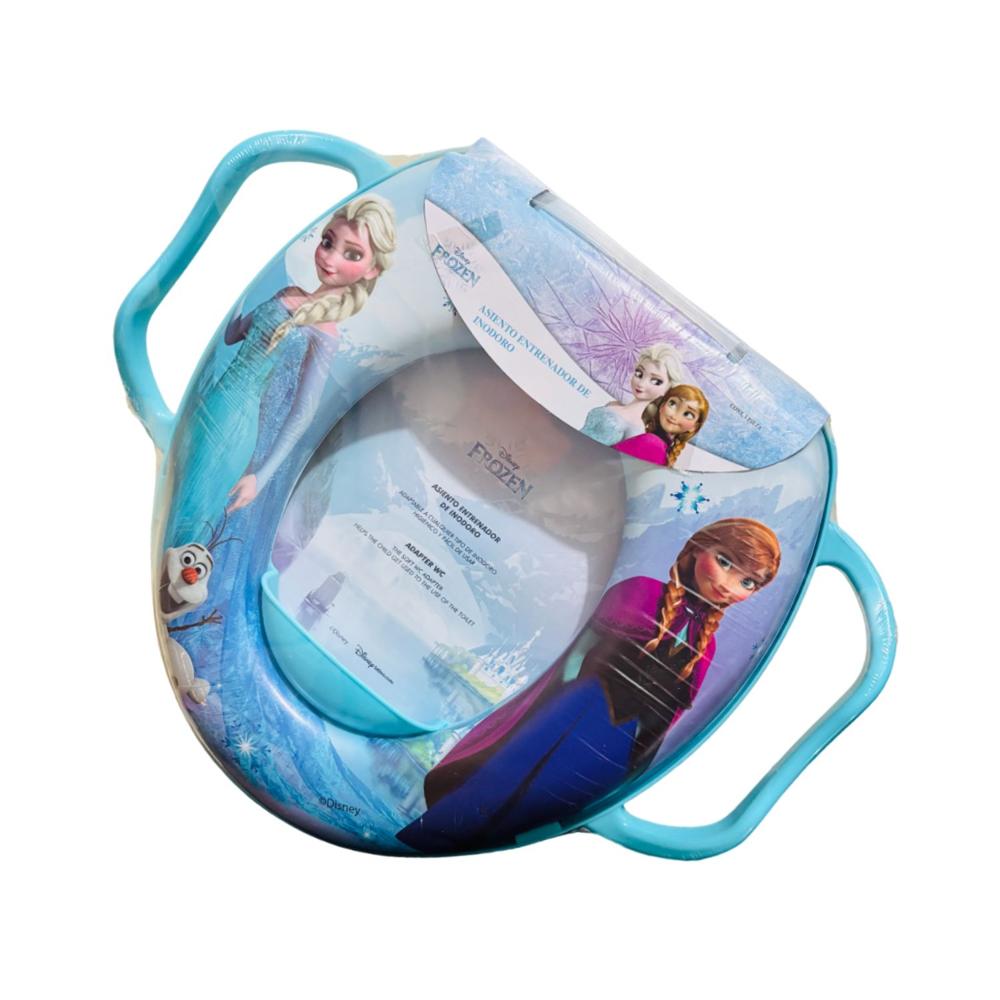 Asiento Adaptador de Inodoro con Asa Frozen C