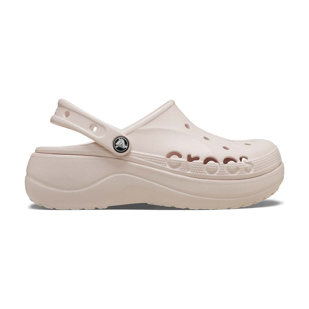 Crocs Mujer Baya Platform Clog Cr208186-6Pi Rosado Oechsle Oechsle
