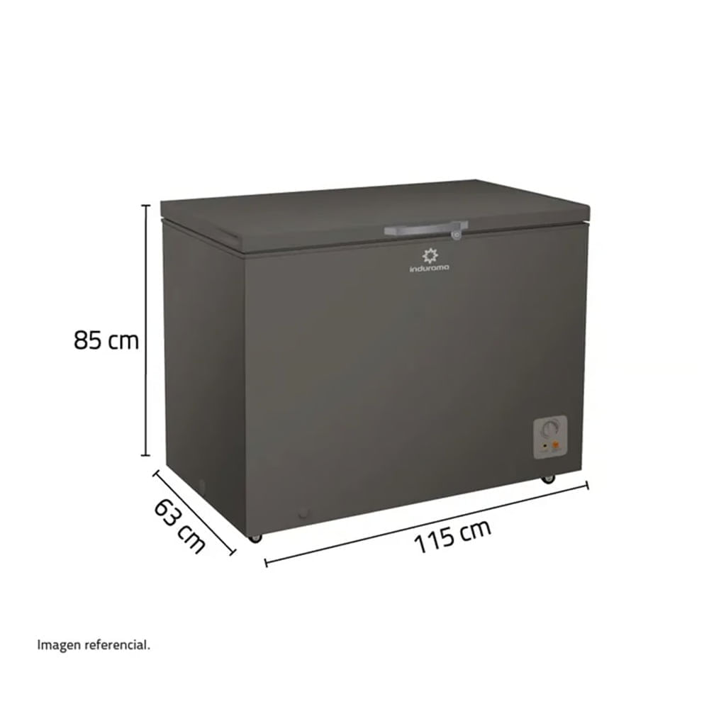 Congeladora Defrost INDURAMA CI-320DG 297Lts Gris