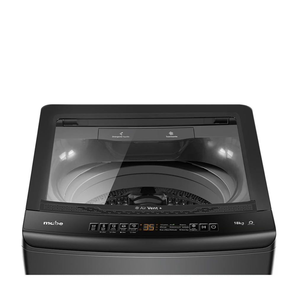 Lavadora Automática MABE Direct Motion LMA8120WDGBB0 18 Kg Diamond Gray