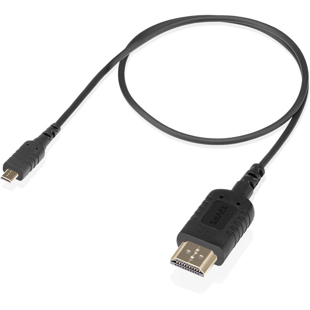 SH Skinny HDMI to Micro HDMI 8K Ultra High-Speed Cable (18"")