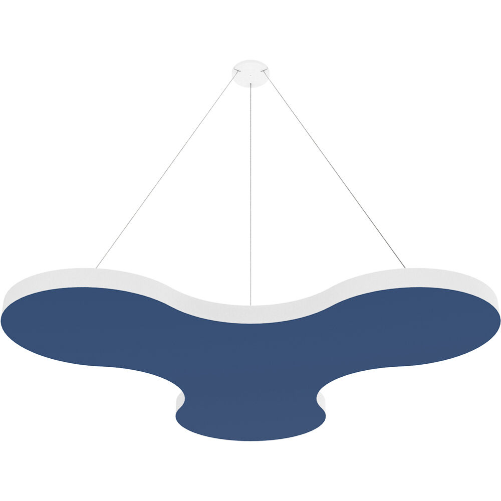 Vicoustic ViCloud VMT Flat (Pétalo, Azul, 4 Piezas) - Solución Acústica Ligera y Suspendida