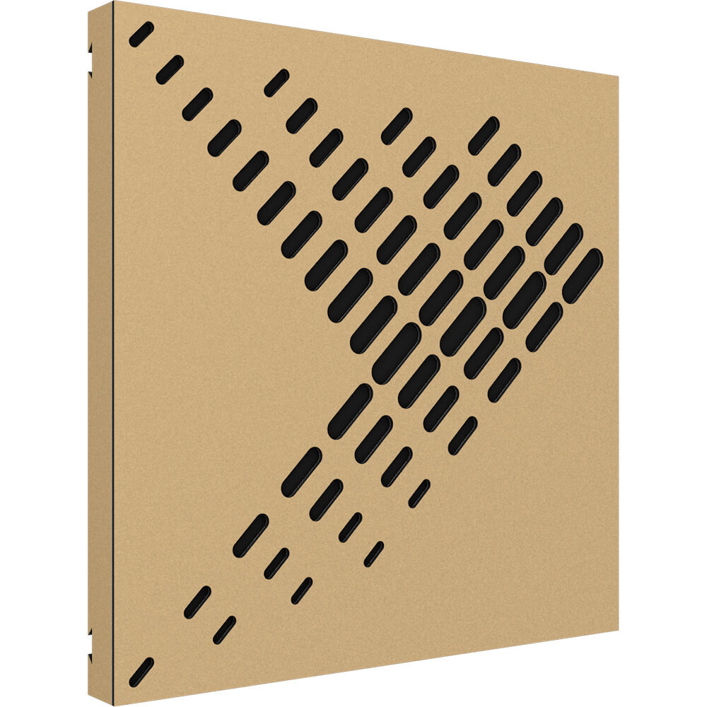 Vicoustic VicPattern Ultra Reflex (Dorado Metálico, Paquete de 3) - Absorción de Sonido de Alto Rend