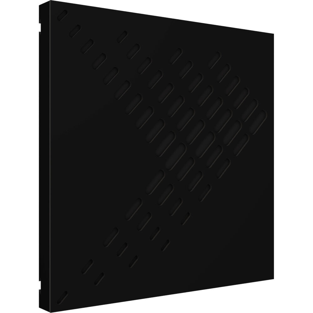 Vicoustic VicPattern Ultra Reflex (Negro Mate, Paquete de 3) - Absorción de Sonido de Alto Rendimien