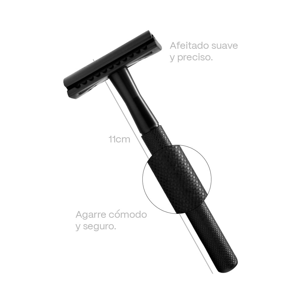 Pack Rasurado Zero Bamboo Balance con Rasuradora Negra