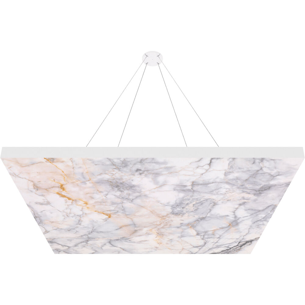 Vicoustic ViCloud VMT Flat (Cuadrado, Piedras  les, Calacatta Carrara, 4 Piezas) - Solución Acú