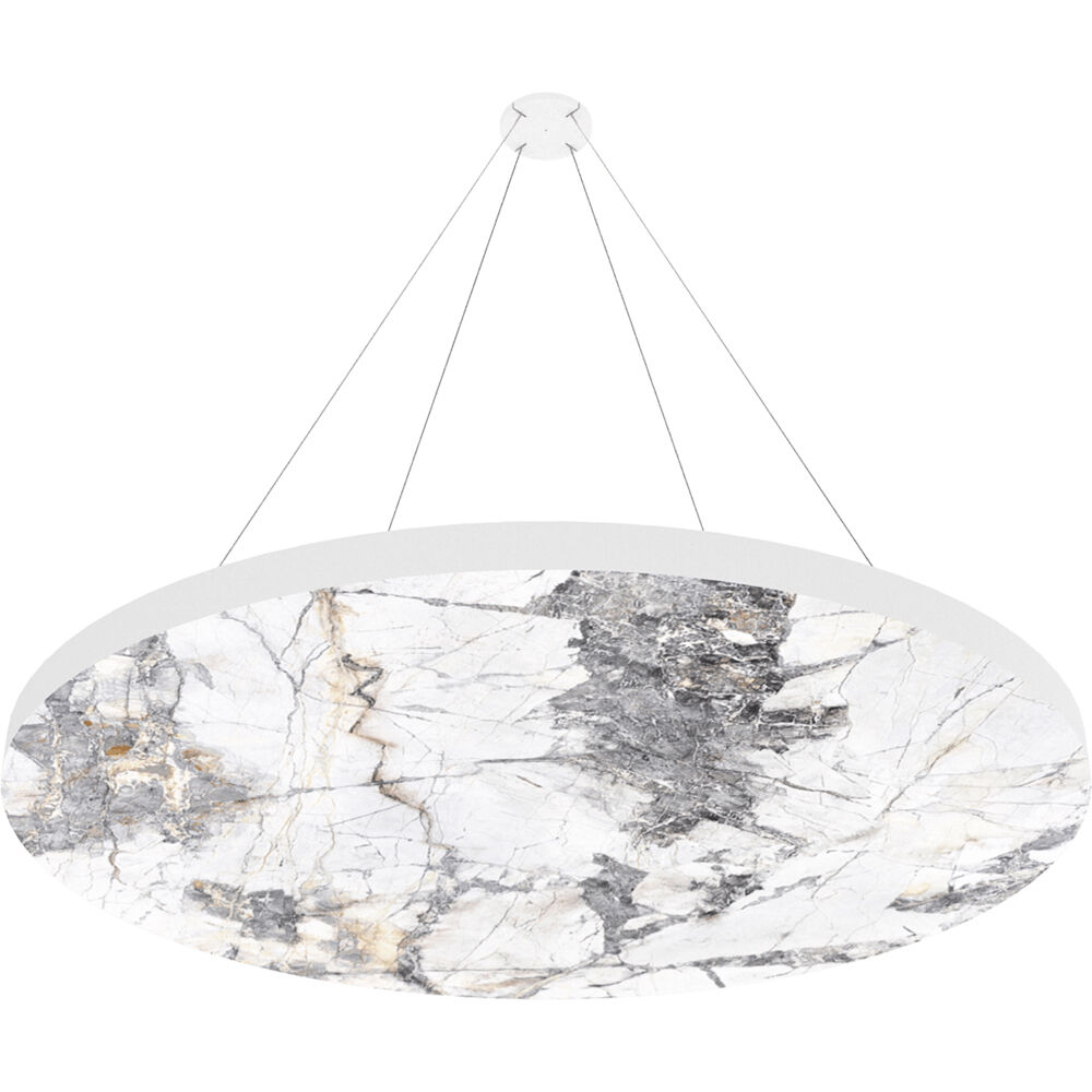 Vicoustic ViCloud VMT Flat (Redondo, Piedras  les, Gris Invisible, 4 Piezas) - Solución Acústic