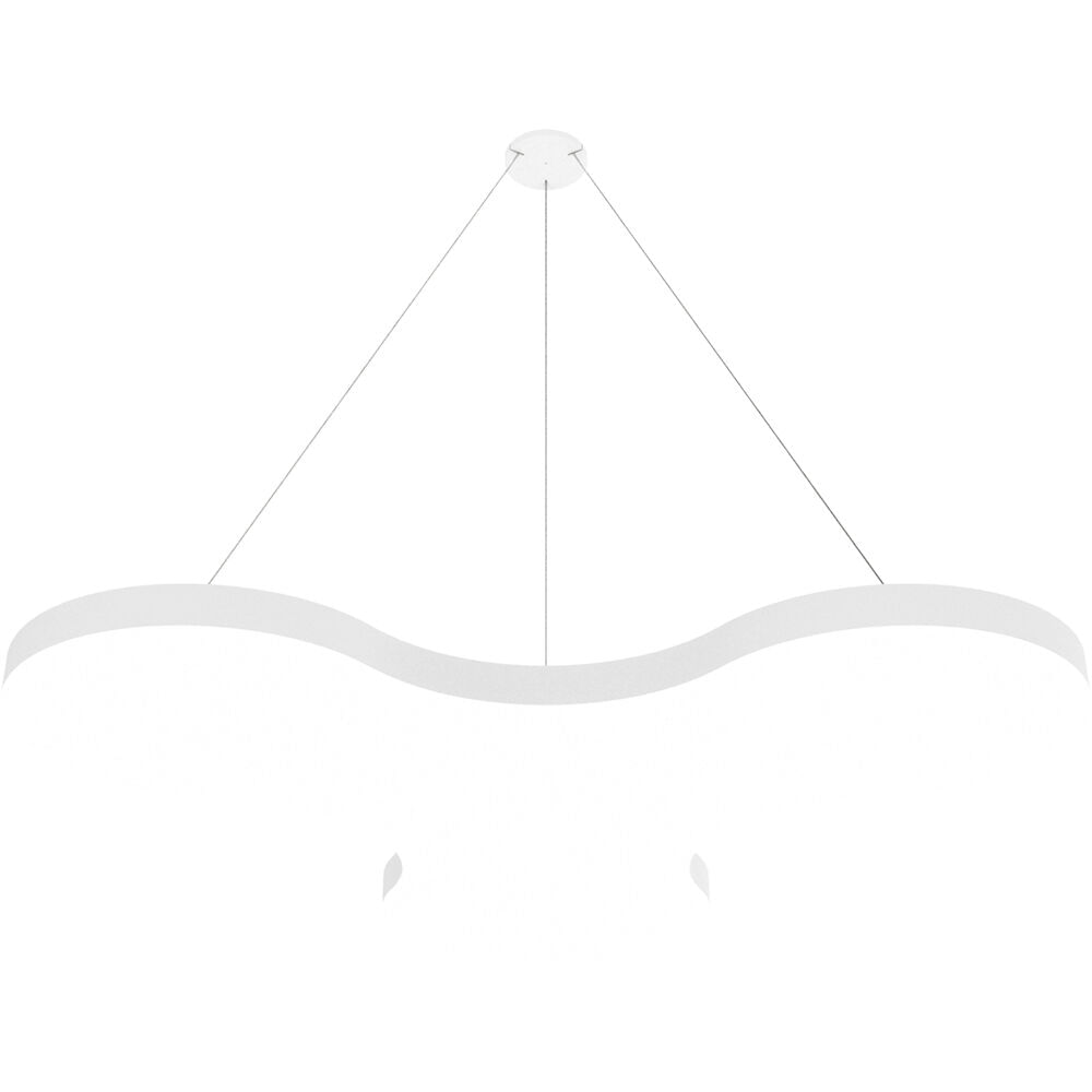 Vicoustic ViCloud VMT Flat (Pétalo, Blanco l, 4 Piezas) - Solución Acústica Suspendida Ligera