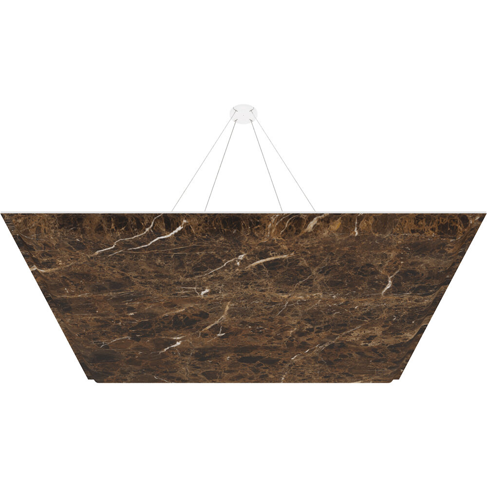 Vicoustic ViCloud VMT 3D (Cuadrado, Piedras les, Emperador Oscuro, 4 Piezas) - Solución Acústi