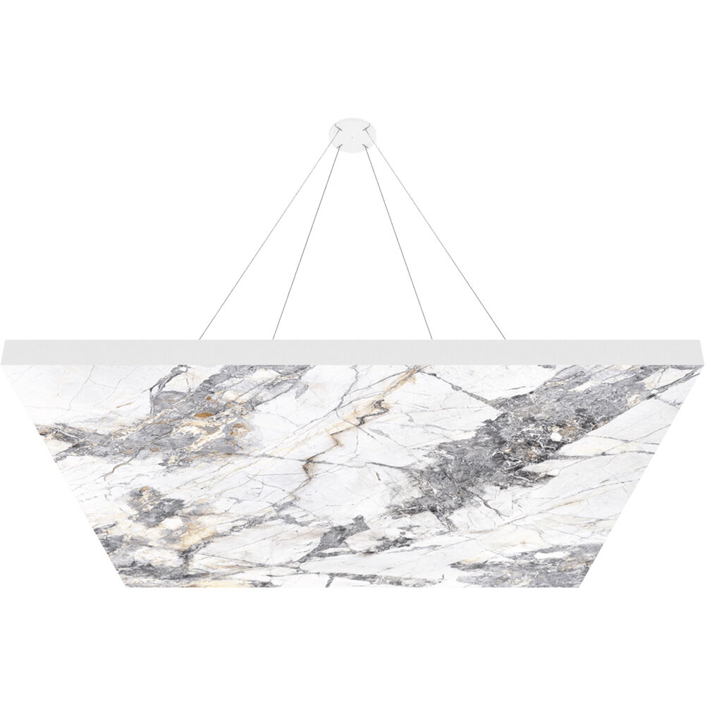 Vicoustic ViCloud VMT Flat (Cuadrado, Piedras les, Gris Invisible, 4 Piezas) - Solución Acústi