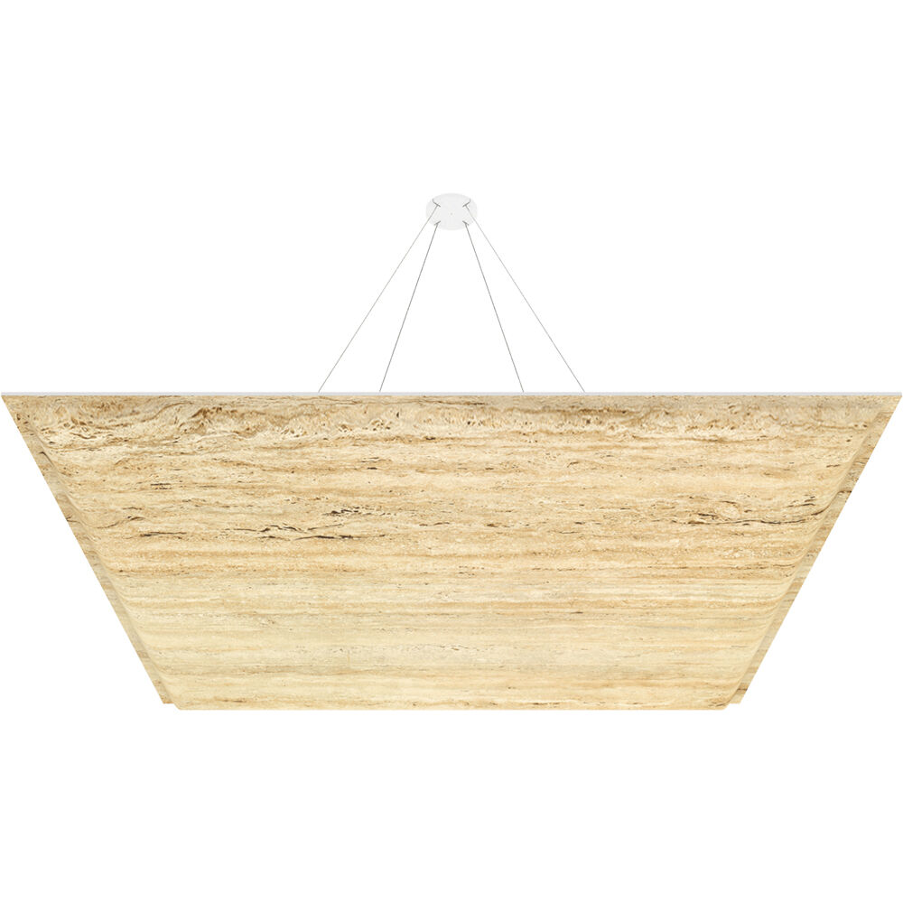 Vicoustic ViCloud VMT 3D (Cuadrado, Piedras les, Travertino Clásico, 4 Piezas) - Solución Acús