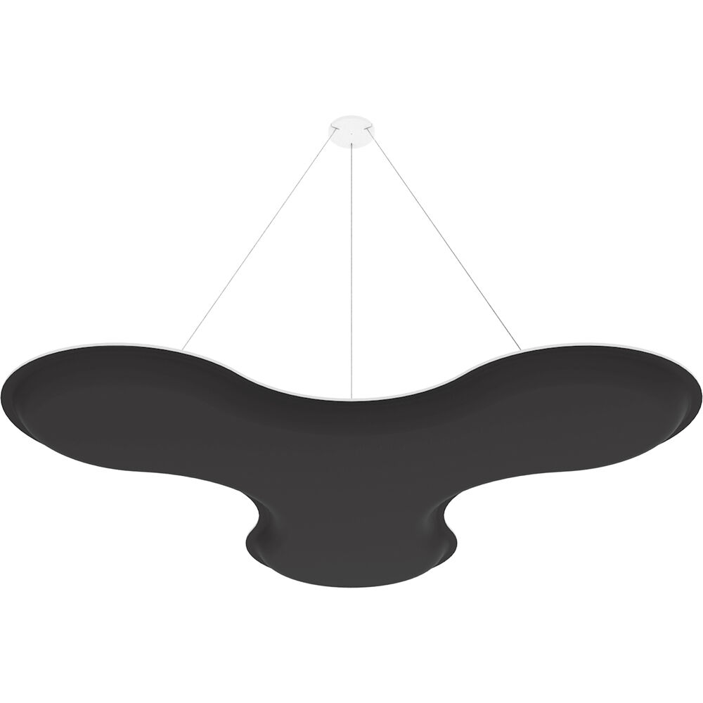 Vicoustic ViCloud VMT 3D (Pétalo, Negro, 4 Piezas) - Solución Acústica Suspendida Ligera