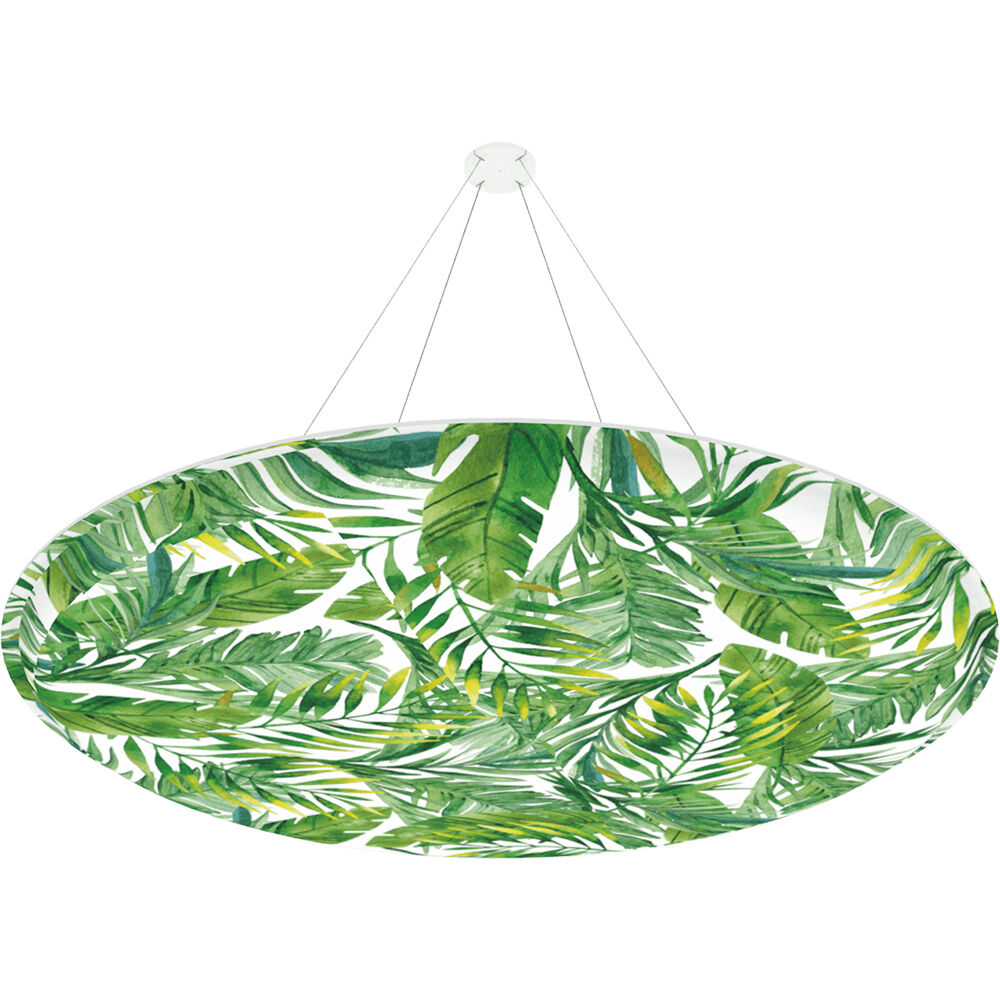 Vicoustic ViCloud VMT 3D (Redondo,  leza, Hojas, 4 Piezas) - Solución Acústica Ligera y Suspend