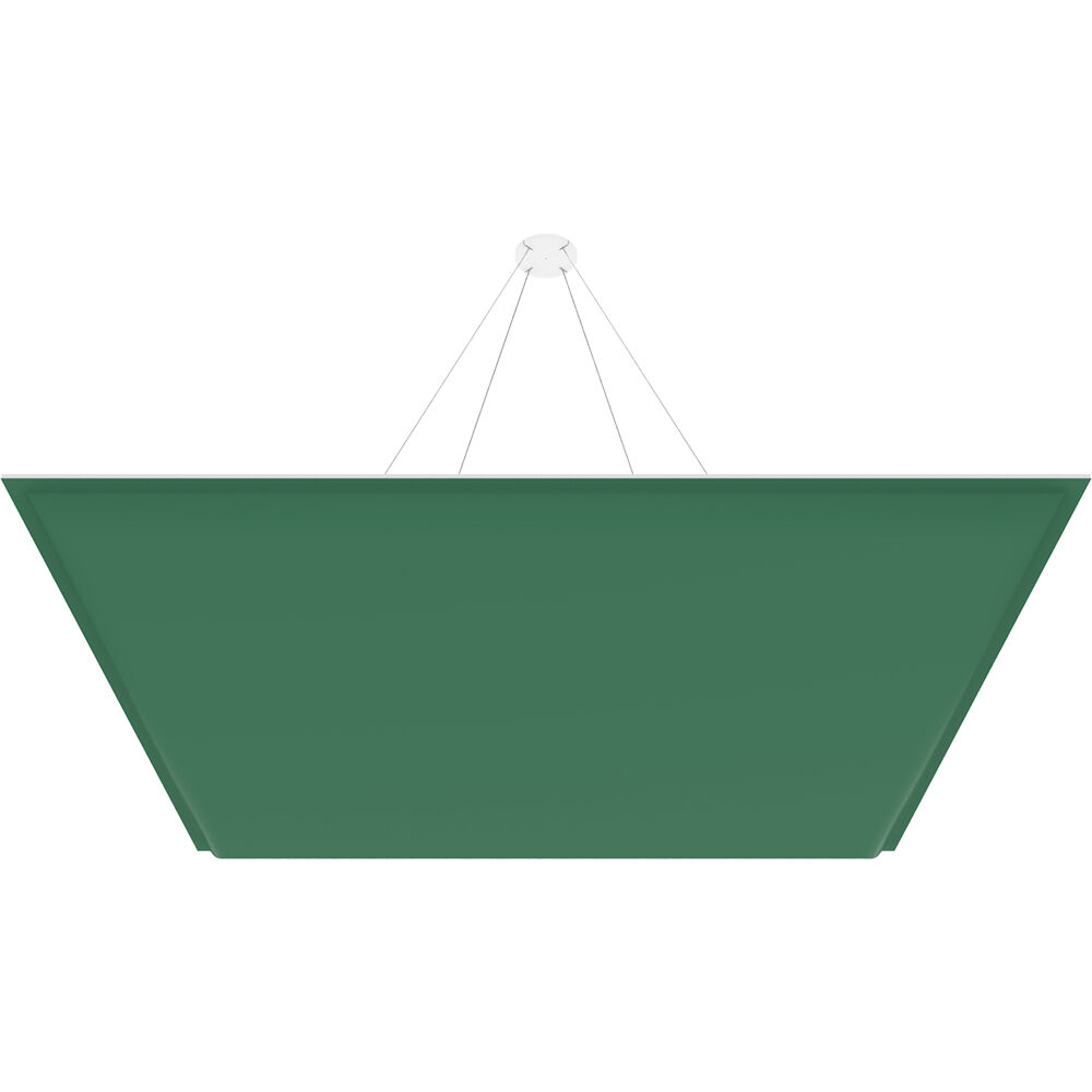 Vicoustic ViCloud VMT 3D (Cuadrado, Verde Musgo, 4 Piezas) - Solución Acústica Ligera de Suspensión