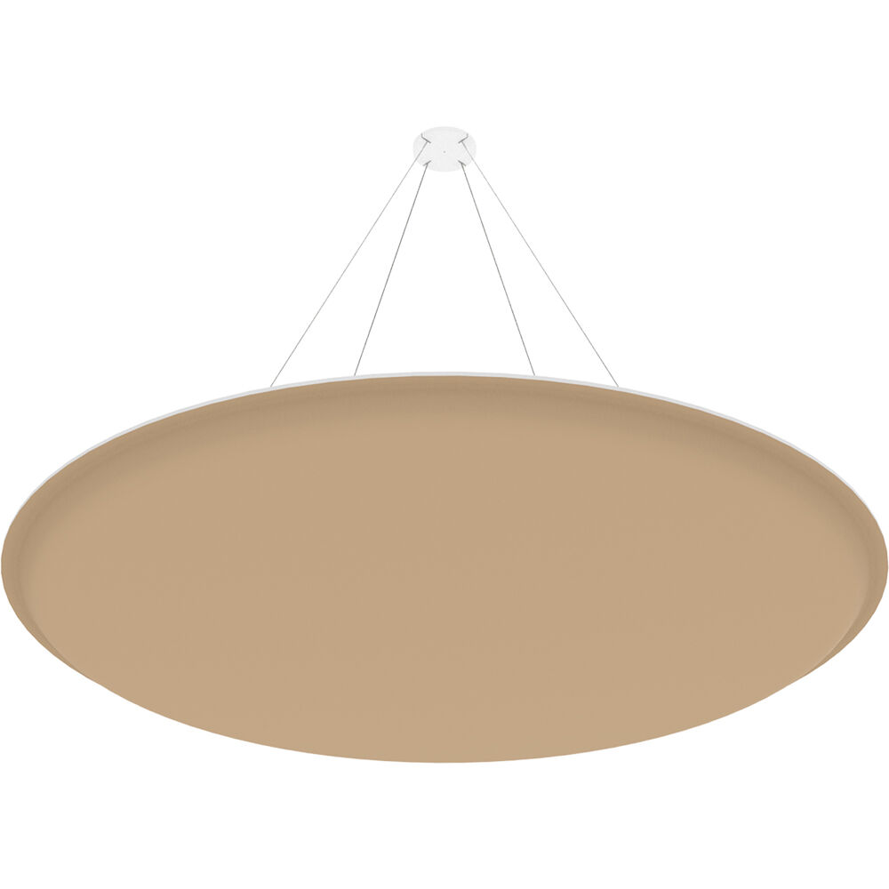 Vicoustic ViCloud VMT 3D (Redondo, Beige, 4 Piezas) - Solución Acústica Ligera y Suspendida