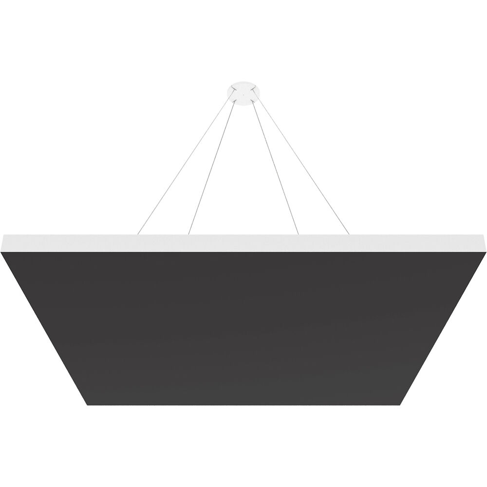 Vicoustic ViCloud VMT Flat (Cuadrado, Negro, 4 Piezas) - Solución Acústica Ligera que Absorbe Frecue