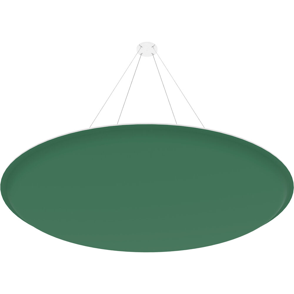 Vicoustic ViCloud VMT 3D (Redondo, Verde Musgo, 4 Piezas) - Solución Acústica Ligera y Suspendida