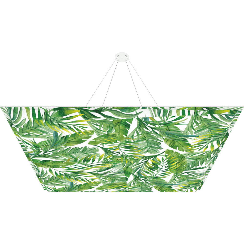 Vicoustic ViCloud VMT 3D (Cuadrado, leza, Hojas, 4 Piezas) - Solución Acústica Ligera y Suspen