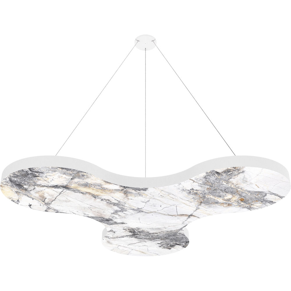 Vicoustic ViCloud VMT Flat (Pétalo, Piedras les, Gris Invisible, 4 Piezas) - Solución Acústica