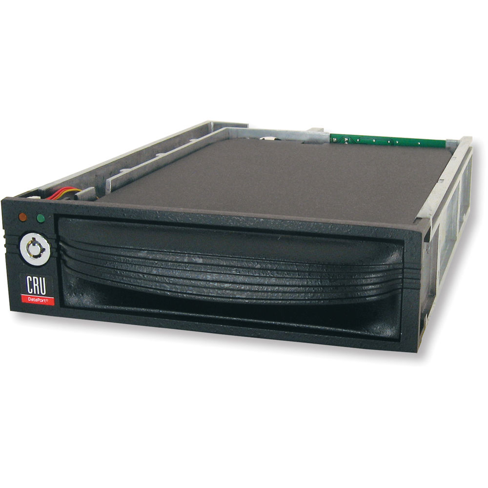 CRU-DataPort DP10 Carcasa Extraíble de HDD 3.5"" SAS/SATA (Negro) - Soporta 6 Gb/s, Intercambio de Di