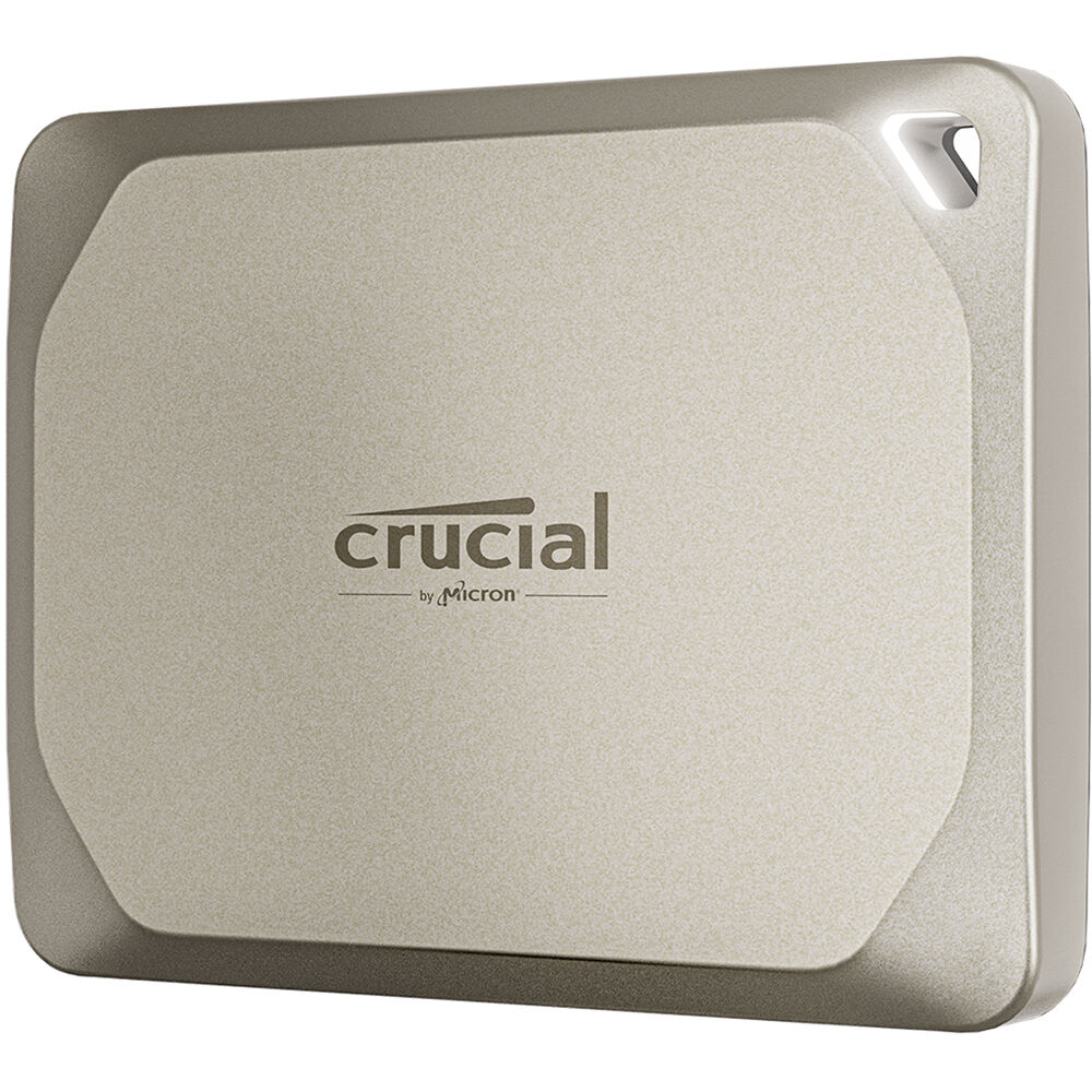 Crucial 1TB X9 Pro SSD Portátil USB 3.2 Gen 2 para Mac - Alta Velocidad, Resistente al Agua y al Pol