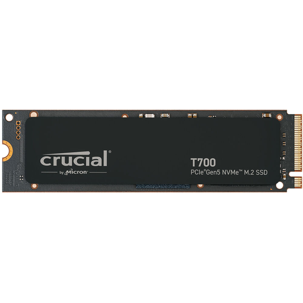 Crucial T700 1TB SSD Interno M.2 PCIe 5.0 x4 - Velocidades de Lectura de hasta 11,700 MB/s y Escritu