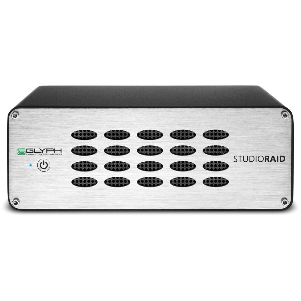 Glyph Technologies StudioRAID 8TB 2-Bay USB 3.2 Gen 1 RAID Array (2 x 4TB) - Almacenamiento Rápido y