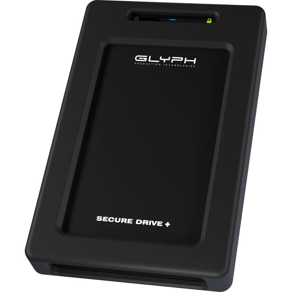 Glyph Technologies SecureDrive+ Profesional SSD Externo con Bluetooth - 1TB, USB-C 3.2 Gen 2, Veloci