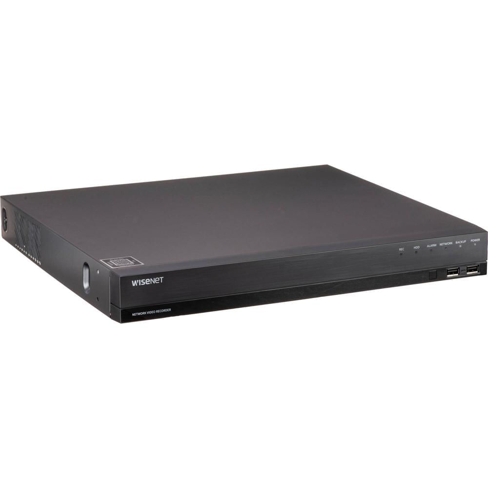 Hanwha Vision ARN-1610S NVR de 16 Canales 8MP con 4TB HDD - Soporta 16 Cámaras, Audio Bidireccional,