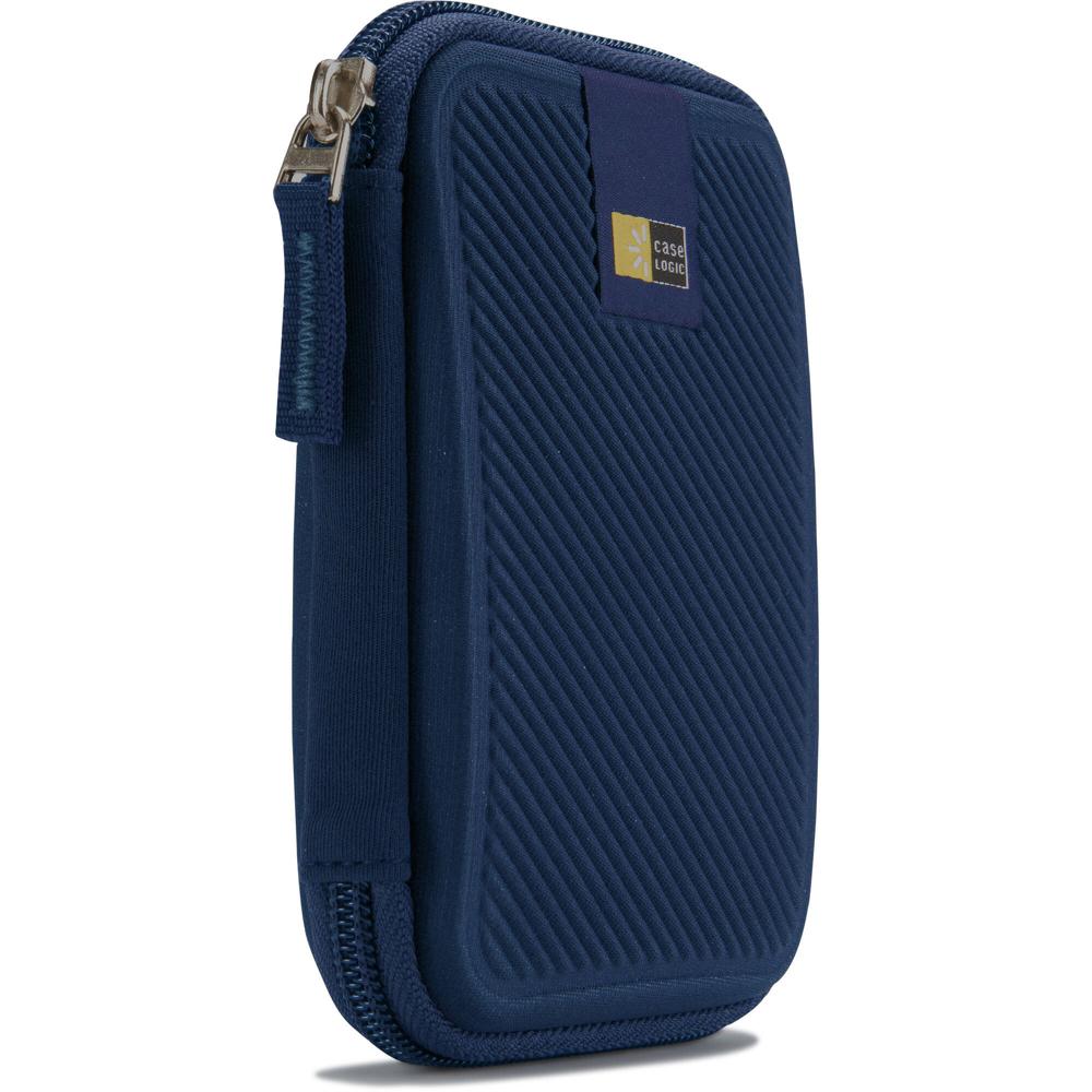 Funda Portátil Case Logic EHDC-101 para Disco Duro (Azul Oscuro) - Compatible con la Mayoría de Disc