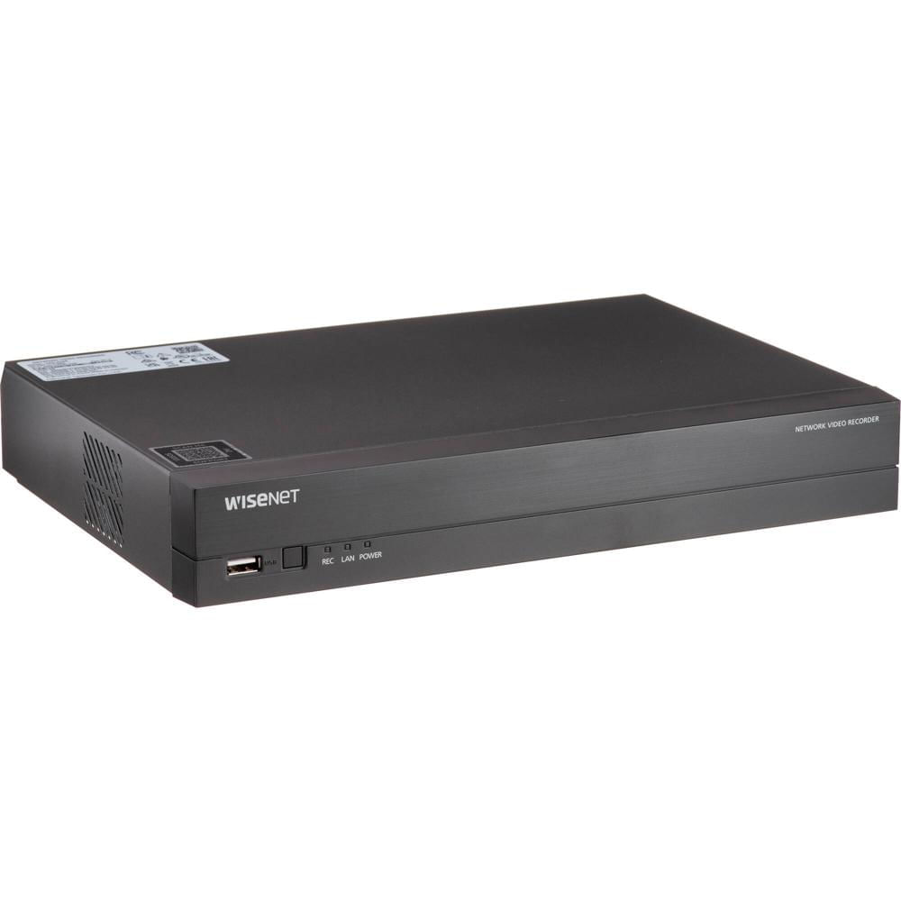 Hanwha Vision ARN-410S NVR 4 Canales 8MP (Sin HDD) - Grabación hasta 8MP, Soporta hasta 6TB SATA, Có