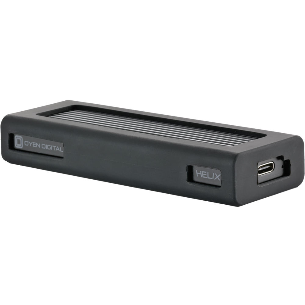 Oyen Digital 4TB Helix Dura SSD NVMe Portátil USB-C 3.1 Gen 2 - Velocidades de Transferencia hasta 1