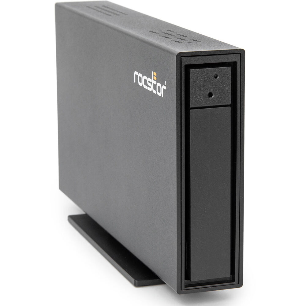 Rocstor 10TB D91 HDD Externo USB Type-C 7200 rpm - Compatible con Windows y Mac, Diseño Hot-Swappabl