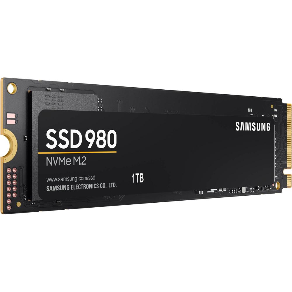 Samsung 1TB 980 SSD M.2 PCIe 3.0 x4 - Velocidades de Lectura 3500 MB/s y Escritura 3000 MB/s, Encrip