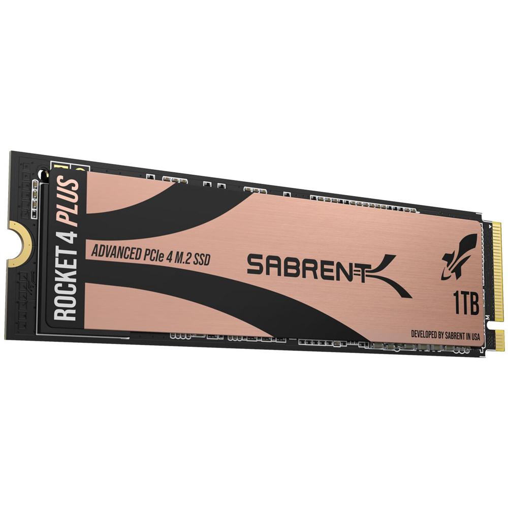 Sabrent 1TB Rocket 4 PLUS NVMe PCIe 4.0 M.2 2280 SSD - Velocidades de Lectura hasta 7000 MB/s y Escr