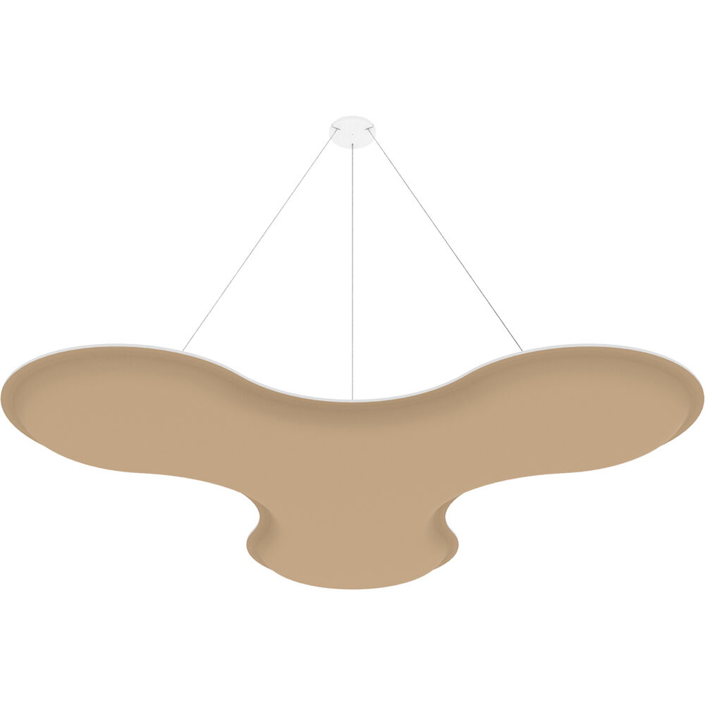 Vicoustic ViCloud VMT 3D (Pétalo, Beige, 4 Piezas) - Solución Acústica Suspendida Ligera