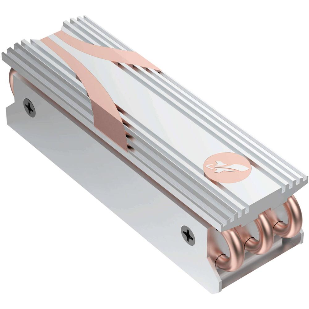 Sabrent M.2 2280 SSD Rocket Heatsink (Plata) - Para Unidades de Estado Sólido M.2 2280, Construcción