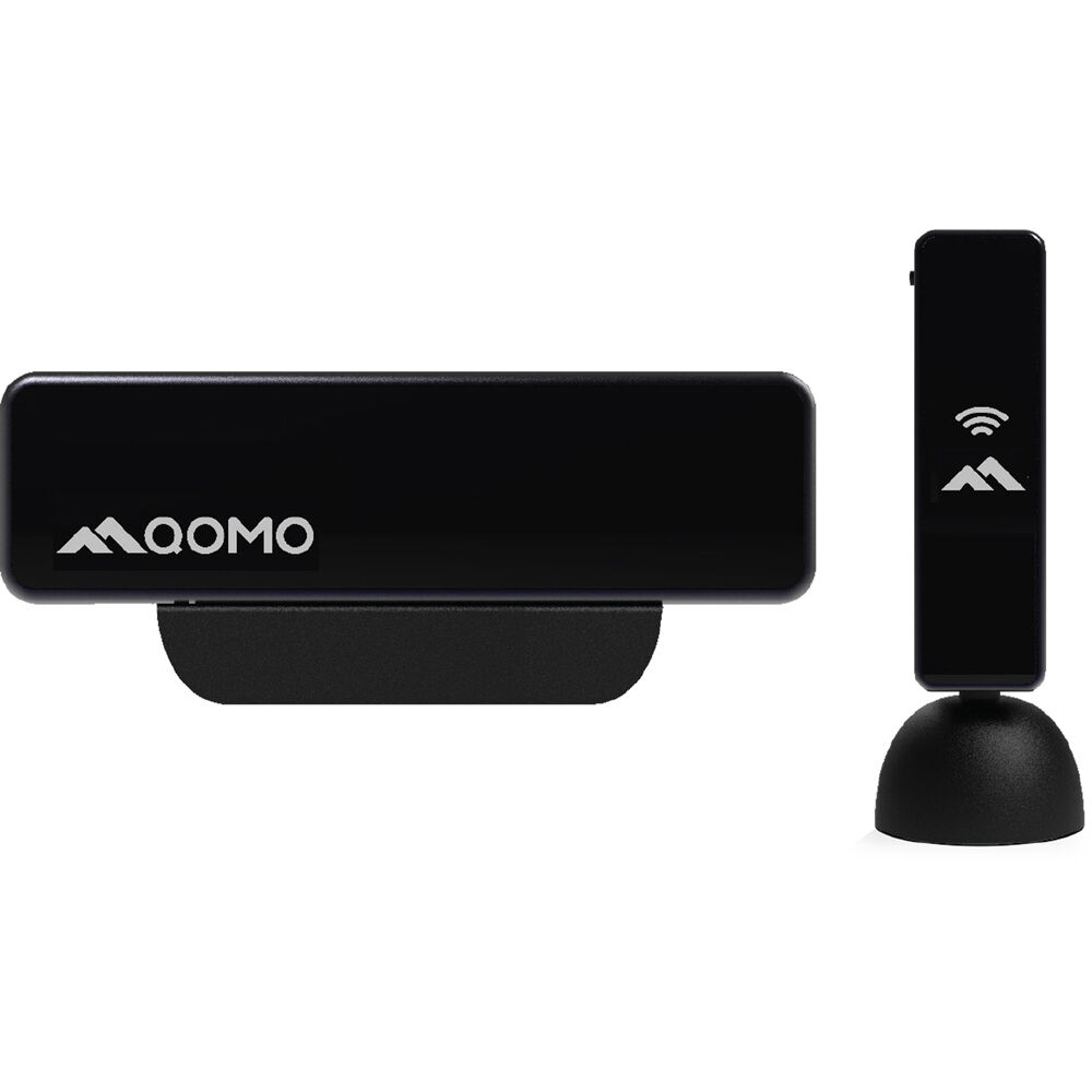 QOMO QShare Transmisor y Receptor Inalámbrico 4K HDMI/USB-C - Casting UHD 4K30 sin Retraso hasta 100