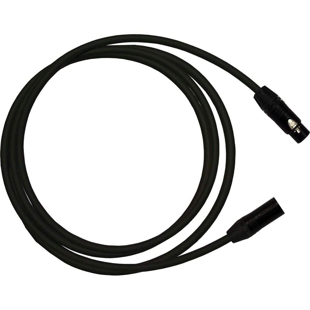RapcoHorizon HOGMPRO-10 Cable de Micrófono XLR Pro (10', Negro) - XLR-F a XLR-M, Aplicaciones Profes
