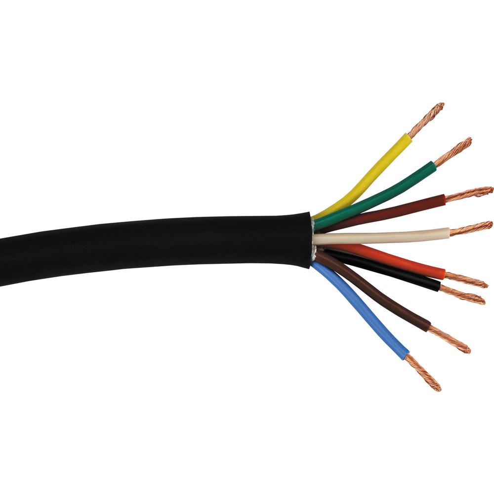RapcoHorizon SPEAKER8 Cable de Altavoz de 8 Conductores 13 AWG de Cobre Desnudo Trenzado Sin Blindaj