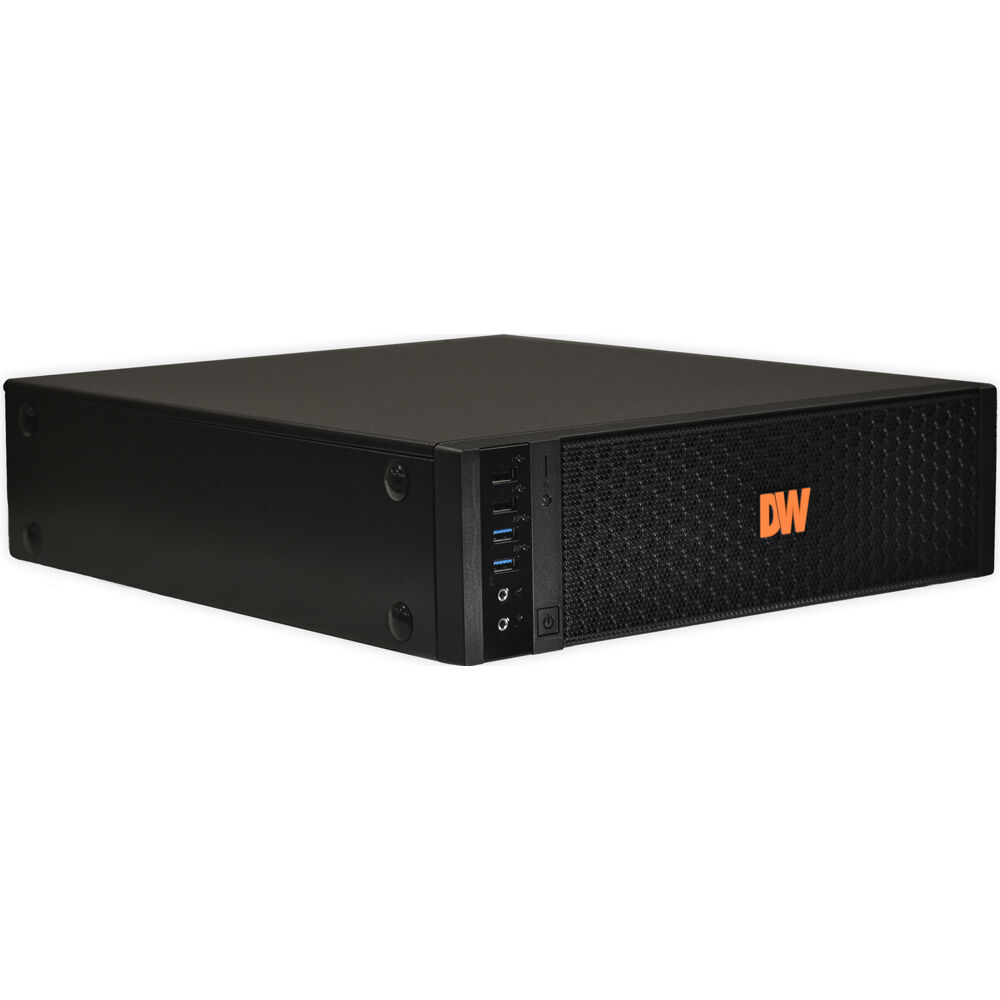 Servidor Digital Watchdog Blackjack DX con Intel i3 y Windows (40TB) - Hasta 180 Mb/s, Salida de Vid