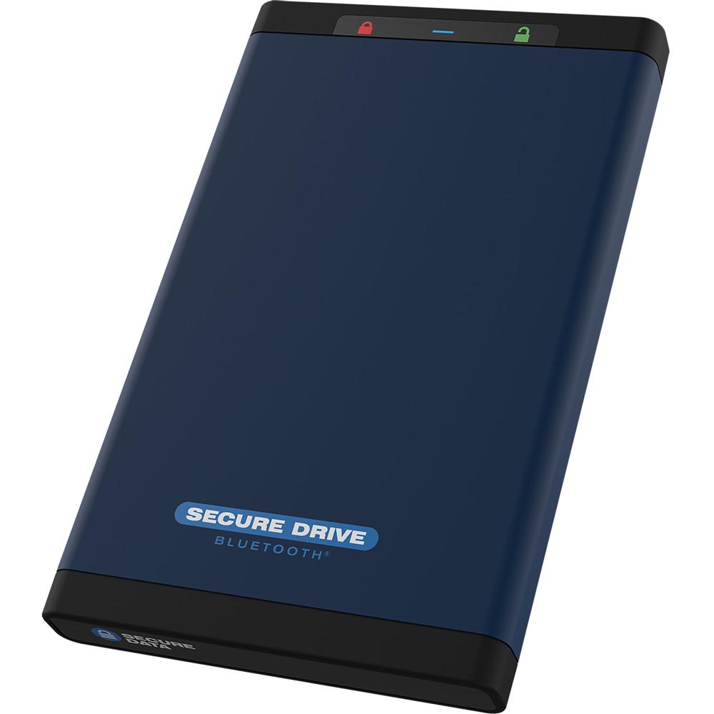 SecureData SecureDrive BT 500GB HDD Encriptado con Autenticación Bluetooth y Modo de Administración