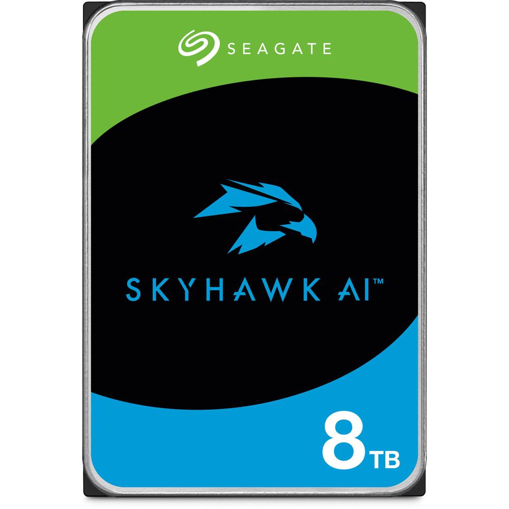 Seagate 8TB SkyHawk AI 7200 rpm SATA III 3.5"" HDD de Vigilancia Interna - Diseñado para Vigilancia 2