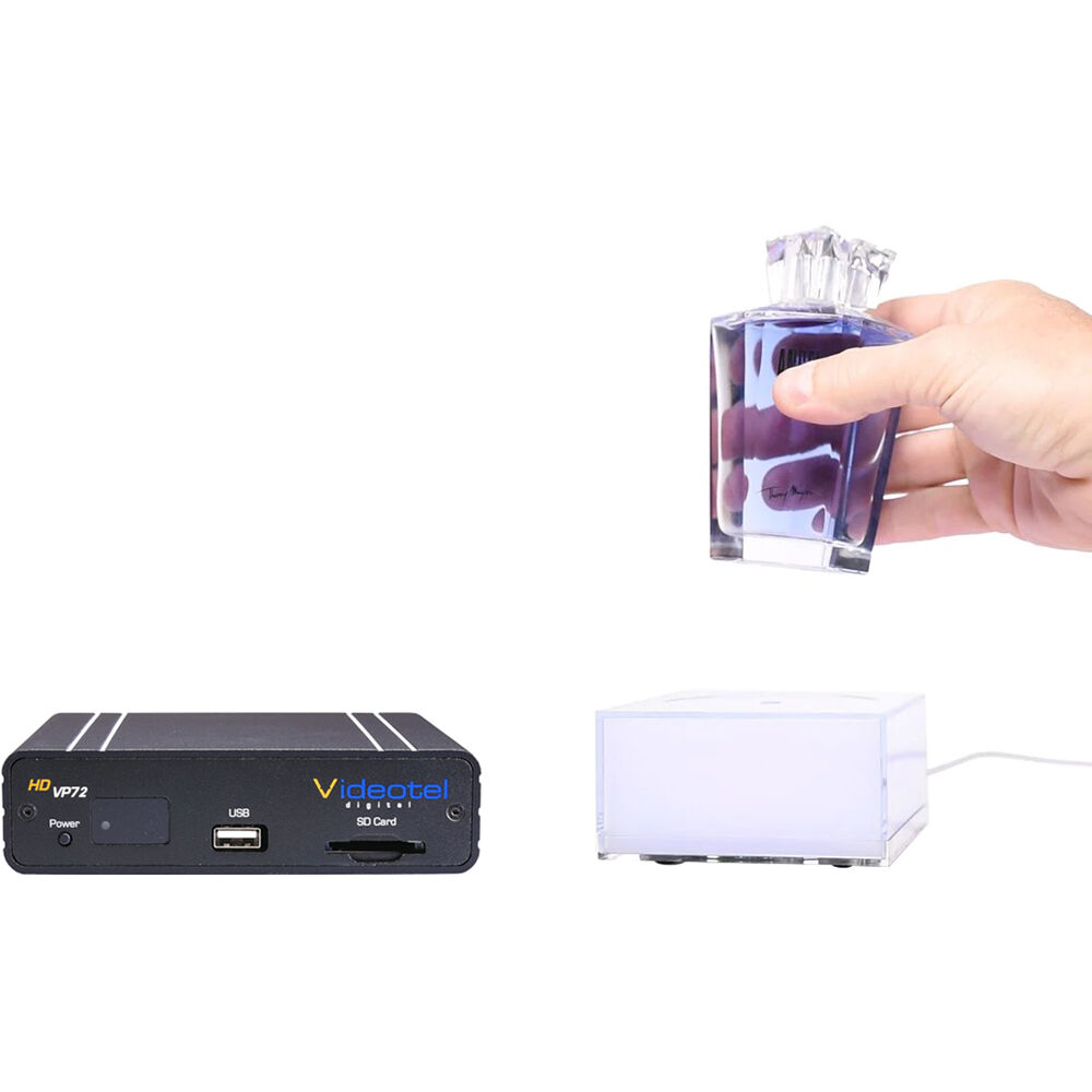 Videotel Digital ELEVATE: Solución Interactiva de Señalización Digital con Reproductor VP72 y Sensor