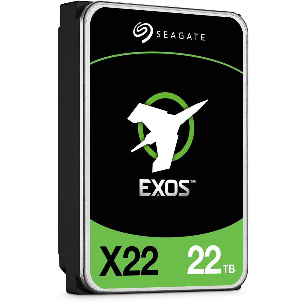 Seagate 22TB Exos X22 7200 rpm HDD Interno SAS III 12 Gb/s 3.5"" - 512MB Cache, 285 MB/s, 2,500,000 H