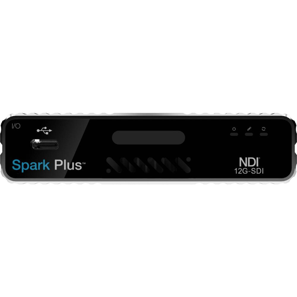 Vizrt Spark Plus I/O Convertidor 12G-SDI: Compatible con NDI, Soporte Tally, UHD 4K, Control Web