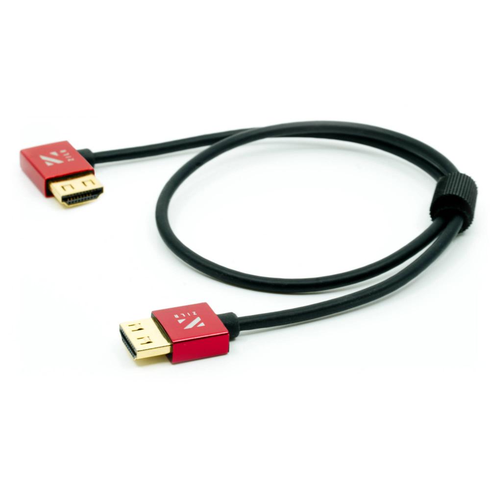 ZILR 8K Right-Angle Ultra High-Speed HDMI Cable with Ethernet (19.7"")