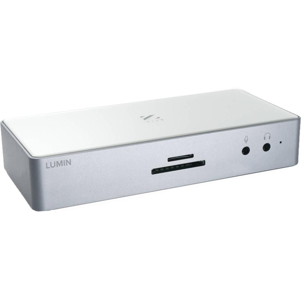 ZILR Lumin Streaming Hub: Conexión USB-C, HDMI Passthrough, Puertos USB 3.0, Entrada/Salida de Audio